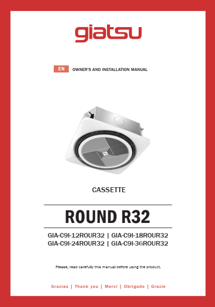 Instrukcija Giatsu Round R32 Vidinis