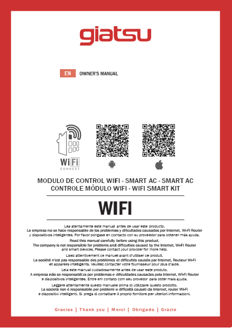 WiFi instrukcija Giatsu Aroma 2